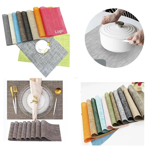 PVC Vinyl Woven Table Mat