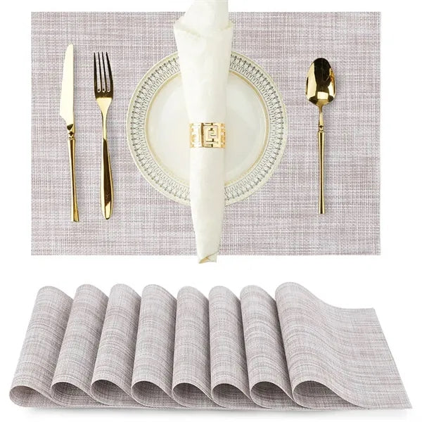 PVC Vinyl Woven Table Mat