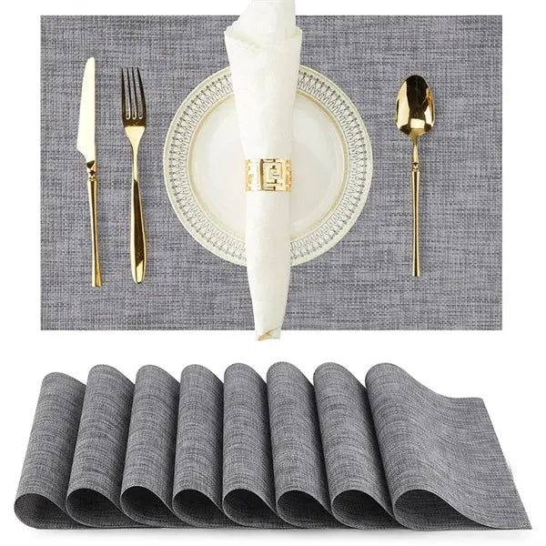 PVC Vinyl Woven Table Mat