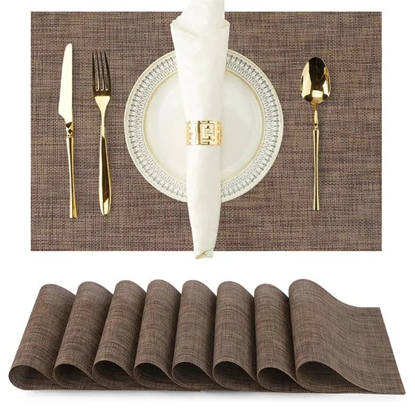 PVC Vinyl Woven Table Mat