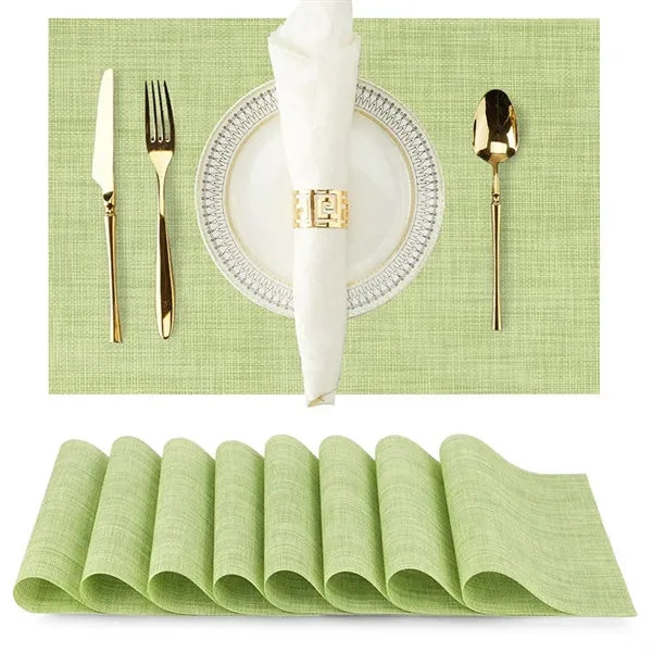 PVC Vinyl Woven Table Mat