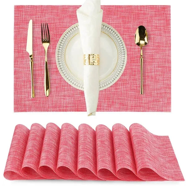 PVC Vinyl Woven Table Mat