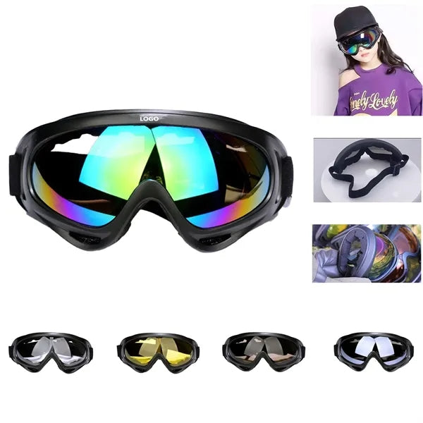 Wind resistant and Anti - fog Ski Goggles