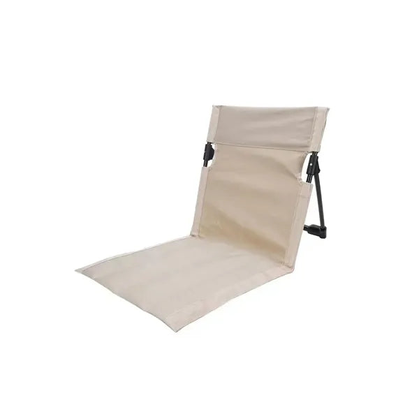 Folding Ground-Hugging Outdoor Chair With V-Shaped Design