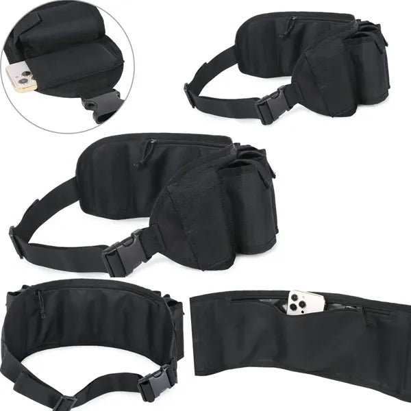 Adjustable 6 Pack Beer Belt Holder Waist Bag