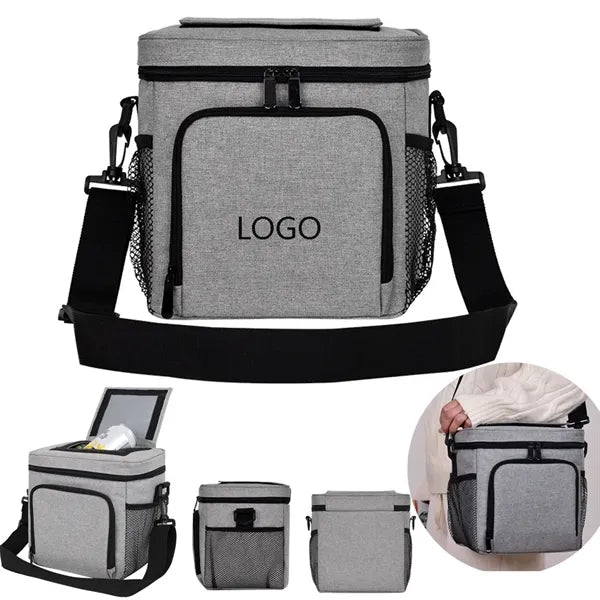 Leakproof Insulated Lunch Box With Adjustable Strap
