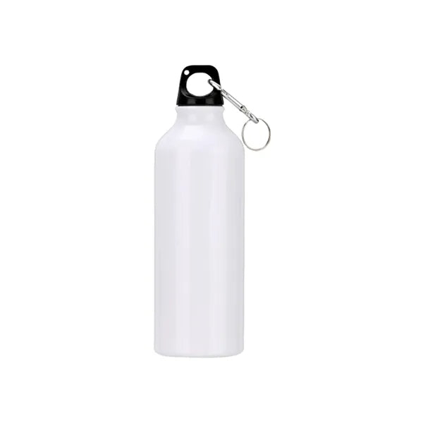 17 Oz. Aluminum Travel Bottle With Carabiner Leak Proof