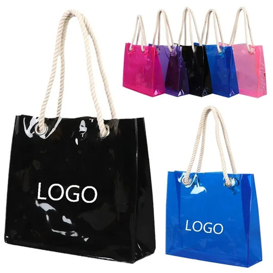 Large Clear Tote Bag Stadium Approved Transparent Handbag