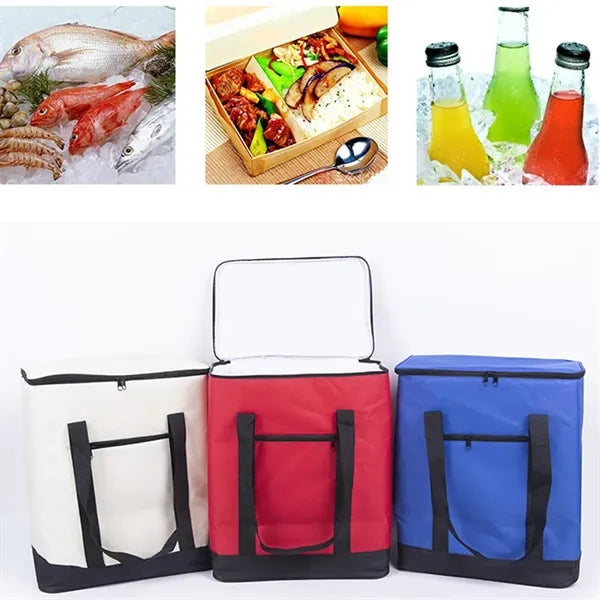 Large Insulated Lunch Box Cooler Tote Bag