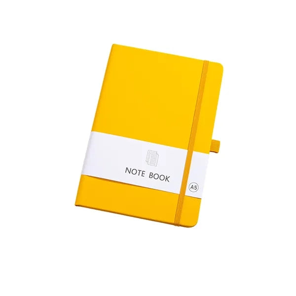 Hardcover A5 Notebook with Debossed or Full Color Print