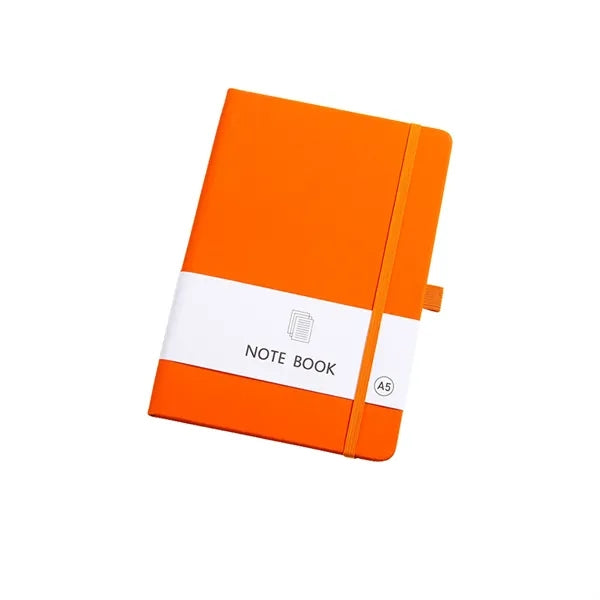 Hardcover A5 Notebook with Debossed or Full Color Print