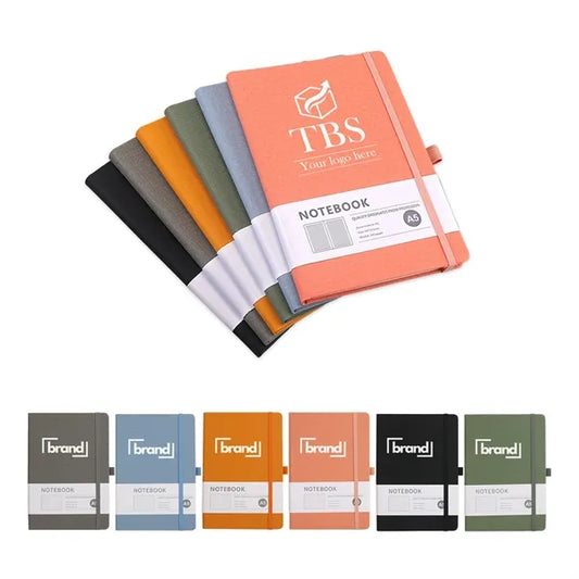 Woven-Texture PU A5 Journal with Premium Finish