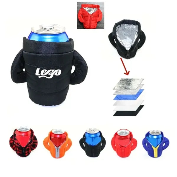 The Insulated Puffy 12 oz Can Cooler Jacket