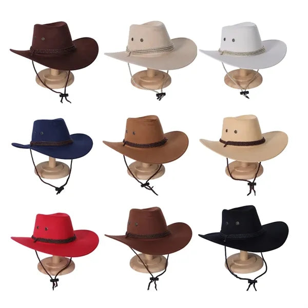 Classic Western Cowboy Hat for Outdoor