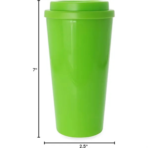 Eco-Friendly 16 oz. Silkscreen Tumbler with Lid