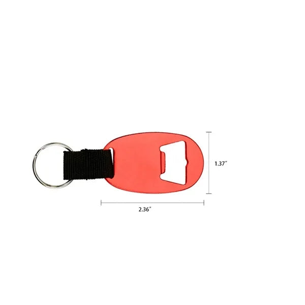 Elegant Aluminum Keychain Bottle Opener