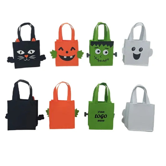 Eco-Friendly Halloween Candy Felt Bag