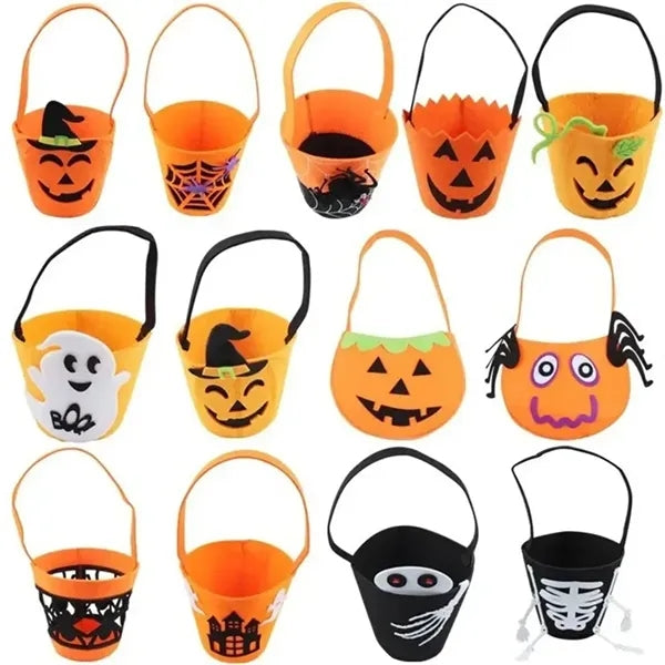 Eco-Friendly Halloween Candy Felt Bag