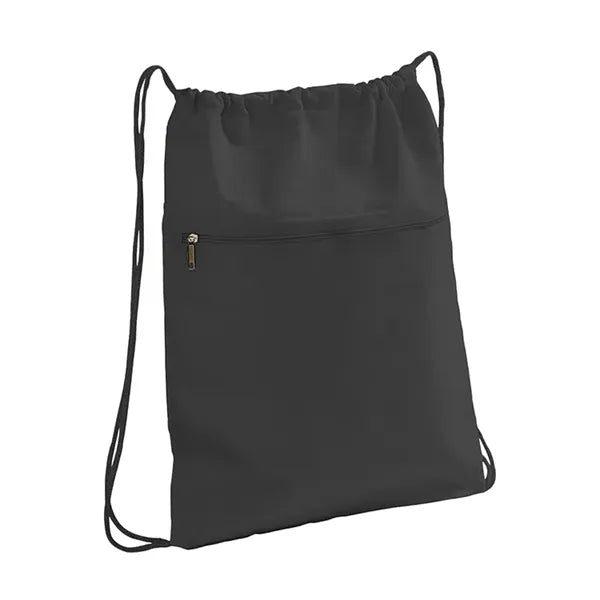 Flintwood Front-Zip Cotton Drawstring Backpack