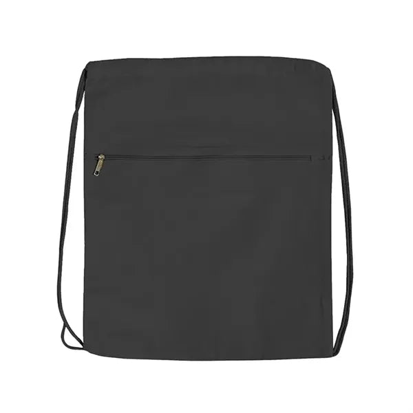 Flintwood Front-Zip Cotton Drawstring Backpack
