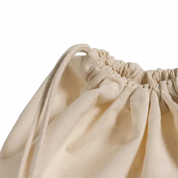 Overlook Organic 6oz Cotton Drawstring Backpack
