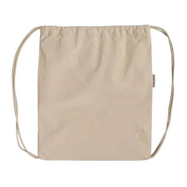 Overlook Organic 6oz Cotton Drawstring Backpack