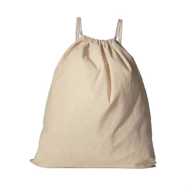 Overlook Organic 6oz Cotton Drawstring Backpack