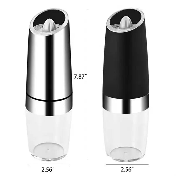 Electric Pepper And Salt Grinder Modern Stainless Steel Mill