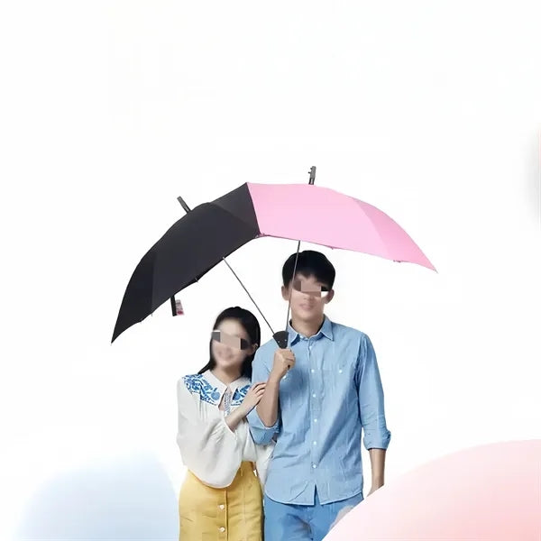 Creative Dual Person Automatic Umbrella Couples Outdoor Use