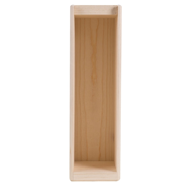 1-Bottle Wood Wine Box