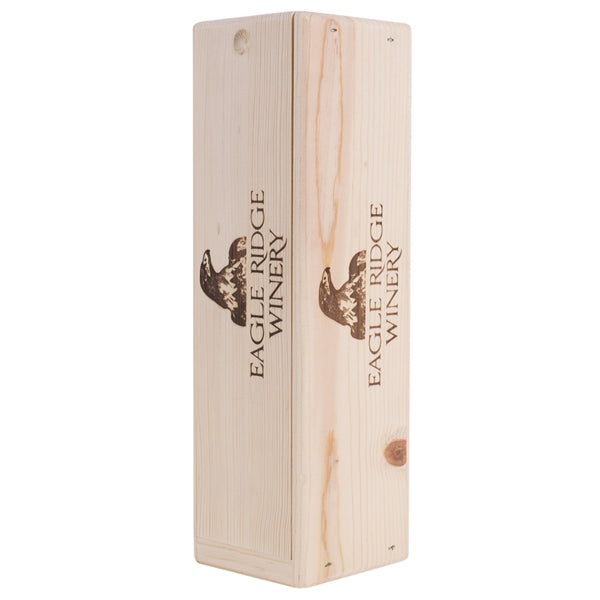 1-Bottle Wood Wine Box