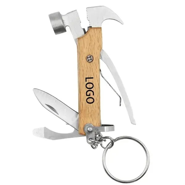 Mini Foldable Hammer Keychain