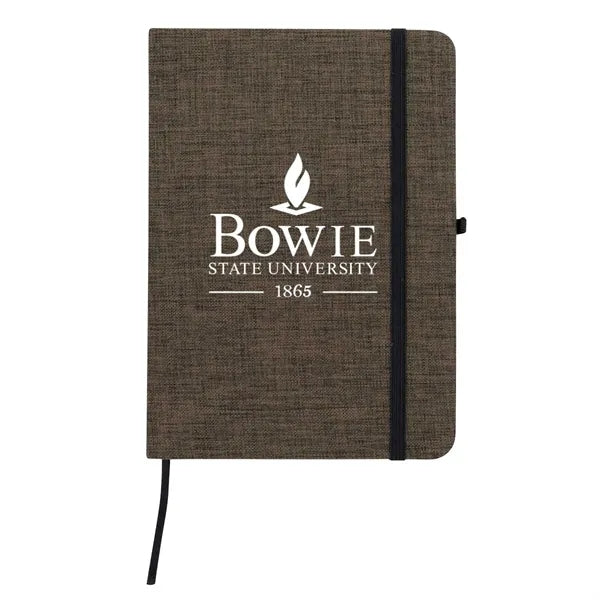 RPET Heathered Journal with pen loop