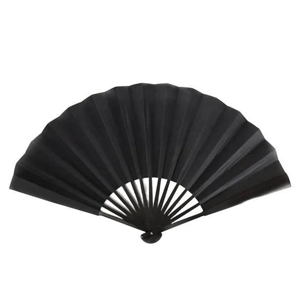 Folding Handheld Fan w/ Large Print Surface
