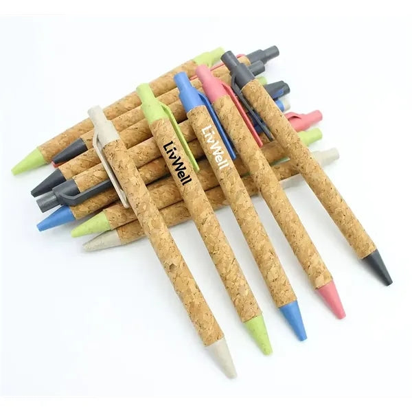 Eco Friendly Cork Ballpoint Pen