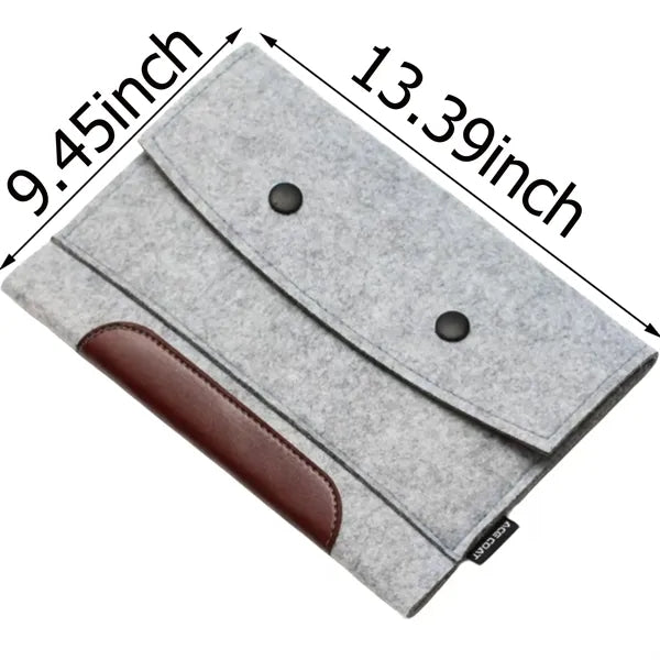 Felt Laptop Sleeve w/ Shockproof Padding