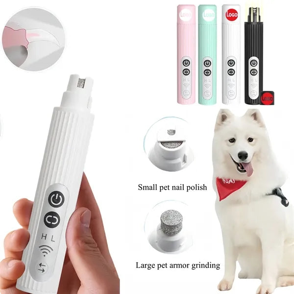 Pet Nail Grinder With LED Light Free Shipping