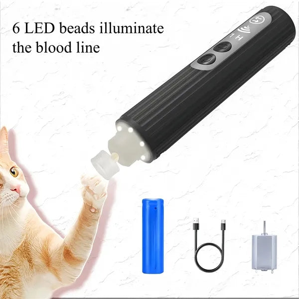 Pet Nail Grinder With LED Light Free Shipping
