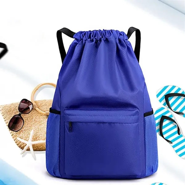 Large Capacity Drawstring Wear-Resistant Waterproof Backpack