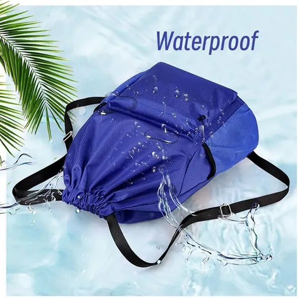Large Capacity Drawstring Wear-Resistant Waterproof Backpack