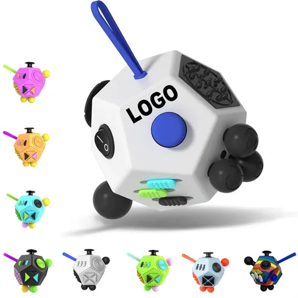 12-Side Fidget Toys Cube
