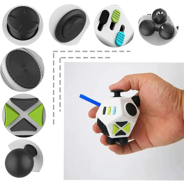 12-Side Fidget Toys Cube