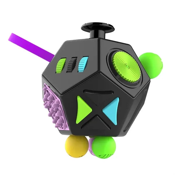12-Side Fidget Toys Cube