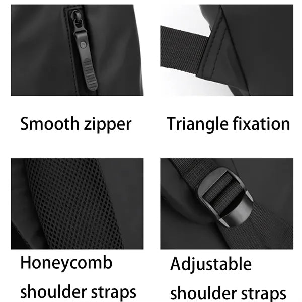 Storage Nylon Fabric Spine Protection Casual Backpack