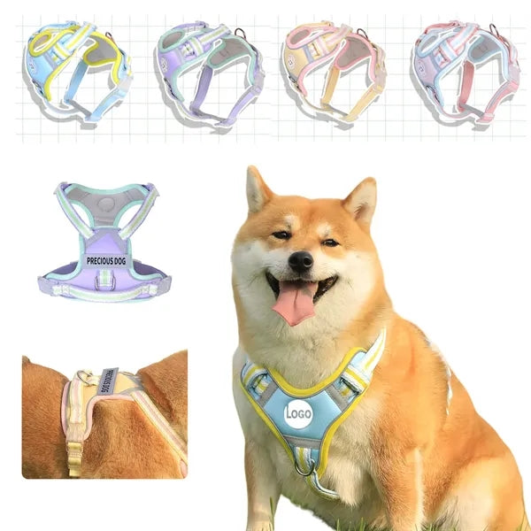 Reflective Adjustable H Harness Lightweight Free Shipping