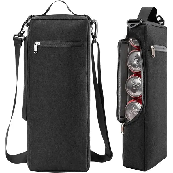 Golf Cooler Bag-6 Pack Can or 2 Wine Bottle Insulated Carrie