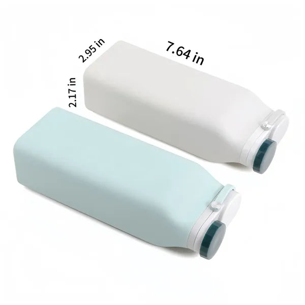 20oz Collapsible Silicone Water Bottle Outdoor Sports