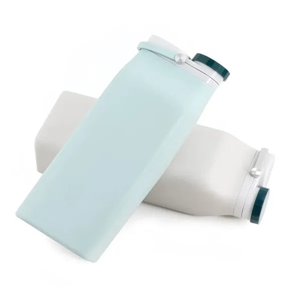 20oz Collapsible Silicone Water Bottle Outdoor Sports
