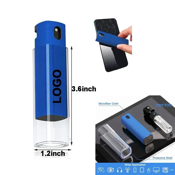 Portable 2 in 1 Spray & Wipe Screen Cleaner Kit