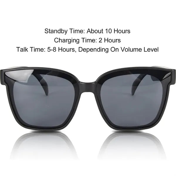 Smart Bluetooth Touch Controls UV400 Audio Sunglasses